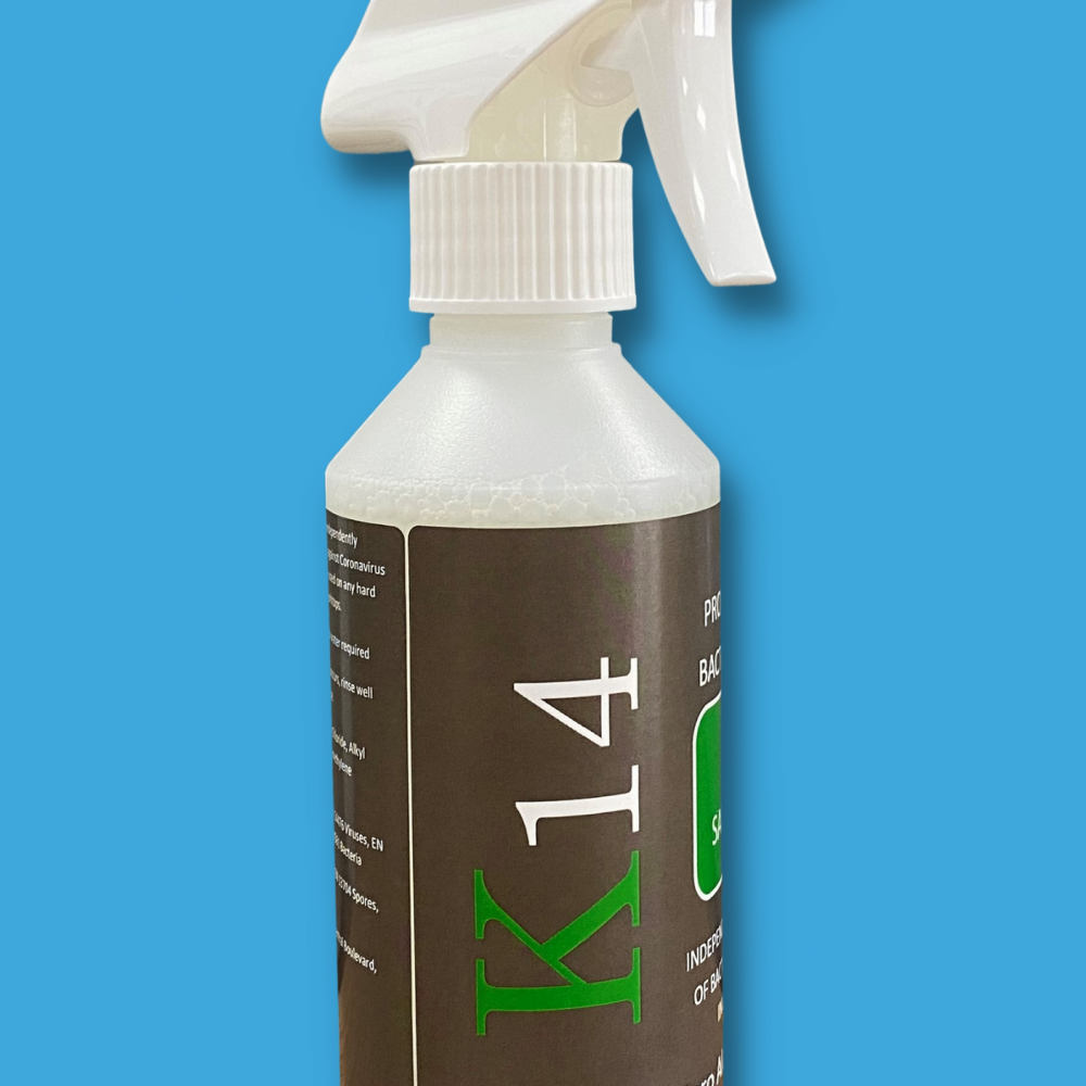 Konig K14 Surface Sanitising Spray A. Hanna & Sons Pianos Ltd.