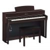 Yamaha CLP 745 Rosewood Bundle, digital piano, piano stool and headphones