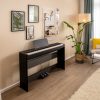 Yamaha P-145 in a room with full stand and accessories (available separately)