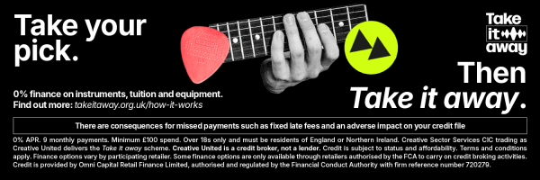 Finance options available. Take it away, click to find out more.